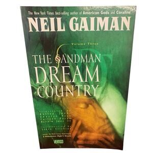 The Sandman: Dream Country Volume #3 Paperback Book By Neil Gaiman Graphic Novel